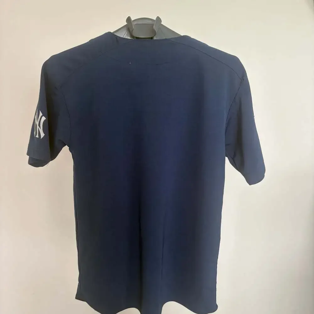 Vintage Nike Genuine Team New York Yankees Jersey Youth L 14-16 Navy Y2K MLB